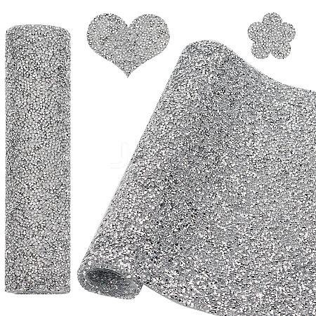 Rectangle Plastic Hotfix Rhinestone DIY-WH0349-339A-1