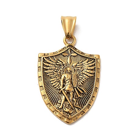 304 Stainless Steel Pendants LS-STAS-D091-08AG-1