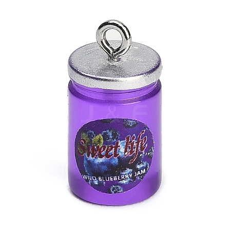 Opaque Resin Pendants LS-RE-CBA08CD-10B-1