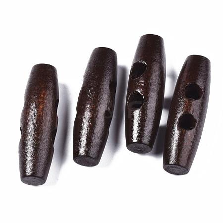 2-Hole Wooden Buttons WOOD-Q036-01-1