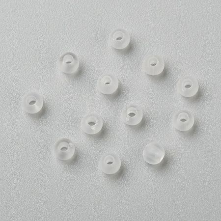 Round Transparent Acrylic Beads PL704-1