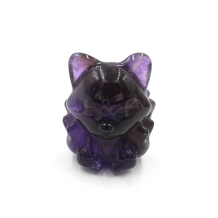 Natural Amethyst Carved Figurines Statues for Home Office Desktop Decoration PW-WG59EB0-03-1