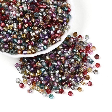 Silver Lined Glass Seed Beads SEED-T007-18A-01-1