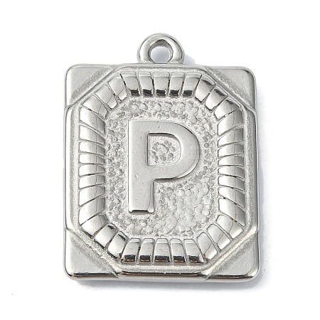 Anti-Tarnish 304 Stainless Steel Pendants STAS-U033-01P-P-1