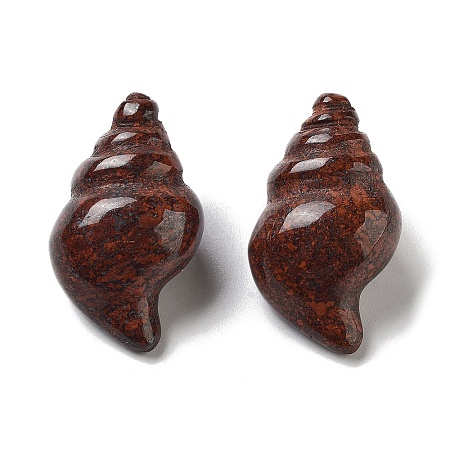 Natural Sesame Jasper Carved Figurines DJEW-L023-H19-1