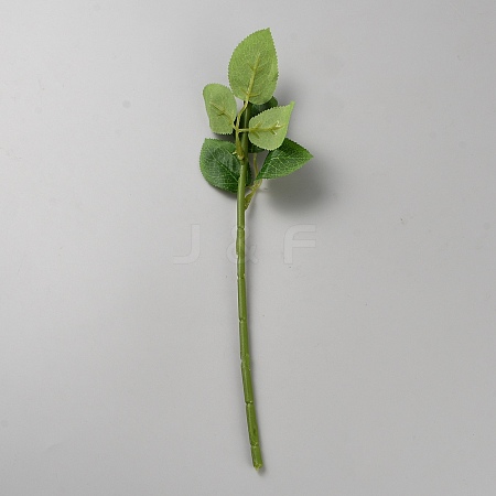 Plastic Leaf Poles AJEW-WH0542-043B-1