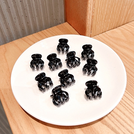 10Pcs Resin Claw Hair Clips PW-WGE9CA2-06-1