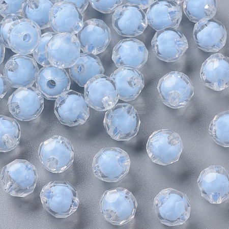 Transparent Acrylic Beads TACR-S152-04A-SS2113-1