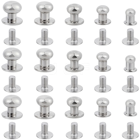 75Pcs Alloy Round Head Knobs for Small Jewelry Box Making DIY-GF0012-48-1