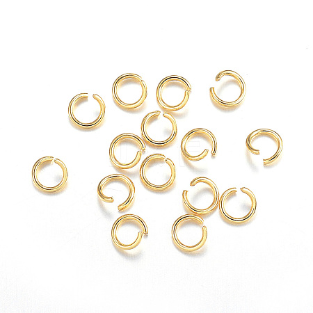 304 Stainless Steel Open Jump Rings X1-STAS-F084-25G-1