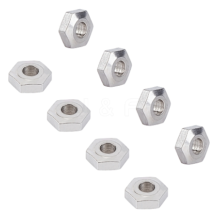 304 Stainless Steel Spacer Beads STAS-UN0006-42P-1