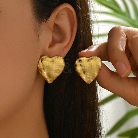 Stainless Steel Stud Earrings TO6247-3-1