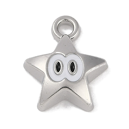 Alloy Enamel Pendants FIND-U017-01P-04-1