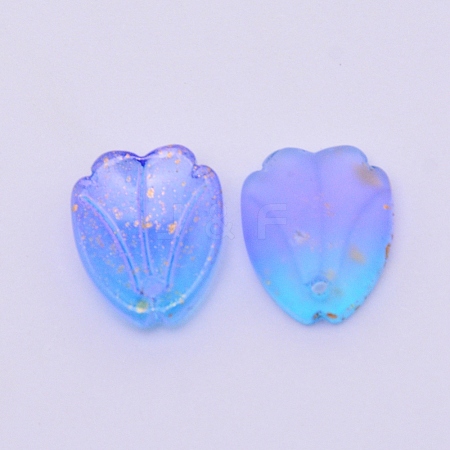 Handmade Lampwork Pendants FOIL-CJC0003-03D-1