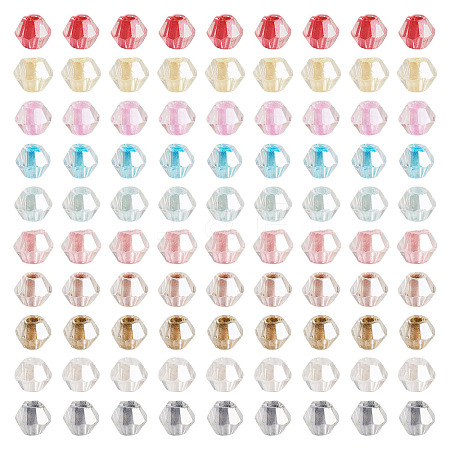 1420Pcs 10 Colors Glass Seed Beads SEED-TA0001-53-1