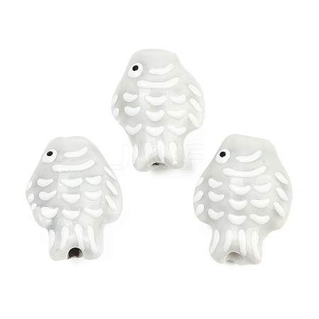 Handmade Porcelain Beads PORC-K010-08-06-1