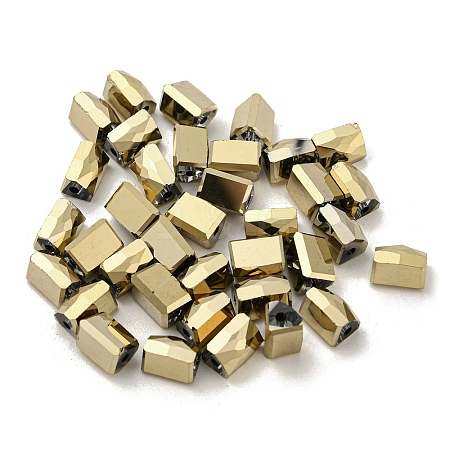 Electroplate Glass Beads EGLA-Z004-05E-1