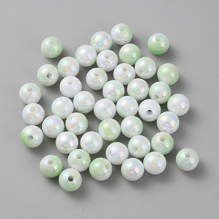 Opaque Acrylic Beads SACR-CJC0008-02H-1