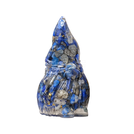 Natural Lapis Lazuli Gnome Display Decorations PW-WG45A23-02-1