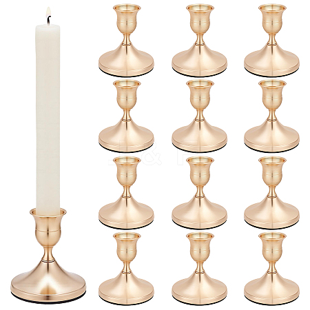 Iron & Aluminium Alloy Candle Holders DJEW-WH0077-09-1