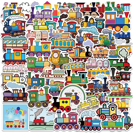 56Pcs PVC Waterproof Stickers PW-WG2E0E7-01-1