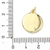 Brass Enamel Pendants KK-H255-05G-03-3