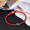 1Pc Adjustable Nylon Cord Slider Bracelets for Women BJEW-LP0001-32K-02-3