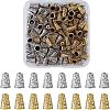 Tibetan Style Alloy Bead Cone PALLOY-FH0001-47-NR-1