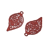 Spray Paint 430 Stainless Steel Pendants STAS-C153-14N-2