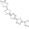 Non-Tarnish 304 Stainless Steel Star Link Chain Anklets for Men Women LS-STAS-B039-14P-2