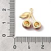 Brass Enamel Pendants KK-D408-03KCG-3