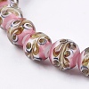 Handmade Lampwork Beads Strands LAMP-K029-02B-2