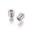 Tarnish Resistant 202 Stainless Steel Beads STAS-F205-08P-2