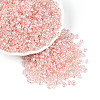 Transparent Colours Luster Glass Seed Beads SEED-N008-09H-1