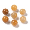 Natural Topaz Jade No Hole Sphere Beads G-K353-04A-17-1