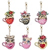 DIY Keychain Animals Diamond Painting Kit PW-WGB1D3A-01-1