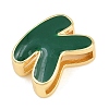 Brass Enamel Beads KK-CBA3FD6-08K-G-2