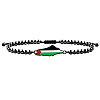 Palestine Map 304 Stainless Steel Enamel Link Bracelets FS-WGEA228-07-1