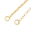 Brass Box Chain Bracelet Making KK-CBADBBF-02G-3