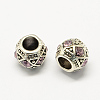 Alloy Rhinestone European Beads MPDL-R036-05-2