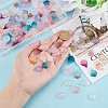   96pcs 8 colors Handmade Lampwork Pendants LAMP-PH0001-23-6