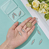 8Pcs Brass Pendants KK-BC0014-92P-3