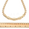 Alloy Chain Necklaces for Women NJEW-Z074-02KCG-3