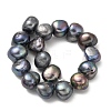 Dyed Natural Cultured Freshwater Pearl Beads Strands PEAR-A006-13C-X-3