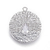 Brass Pendants KK-L177-15P-1