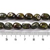 Natural Dragon Blood Beads Strands G-G146-A28-01-5