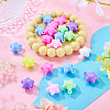 20Pcs Opaque Acrylic Pendants MACR-TADJ0001-04-5