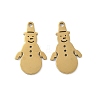 Christmas 201 Stainless Steel Pendants STAS-P428-01B-G-1