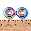 304 Stainless Steel European Beads STAS-D383-01B-RC-3