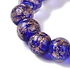 Handmade Gold Sand Lampwork Beads LAMP-Z009-01P-4